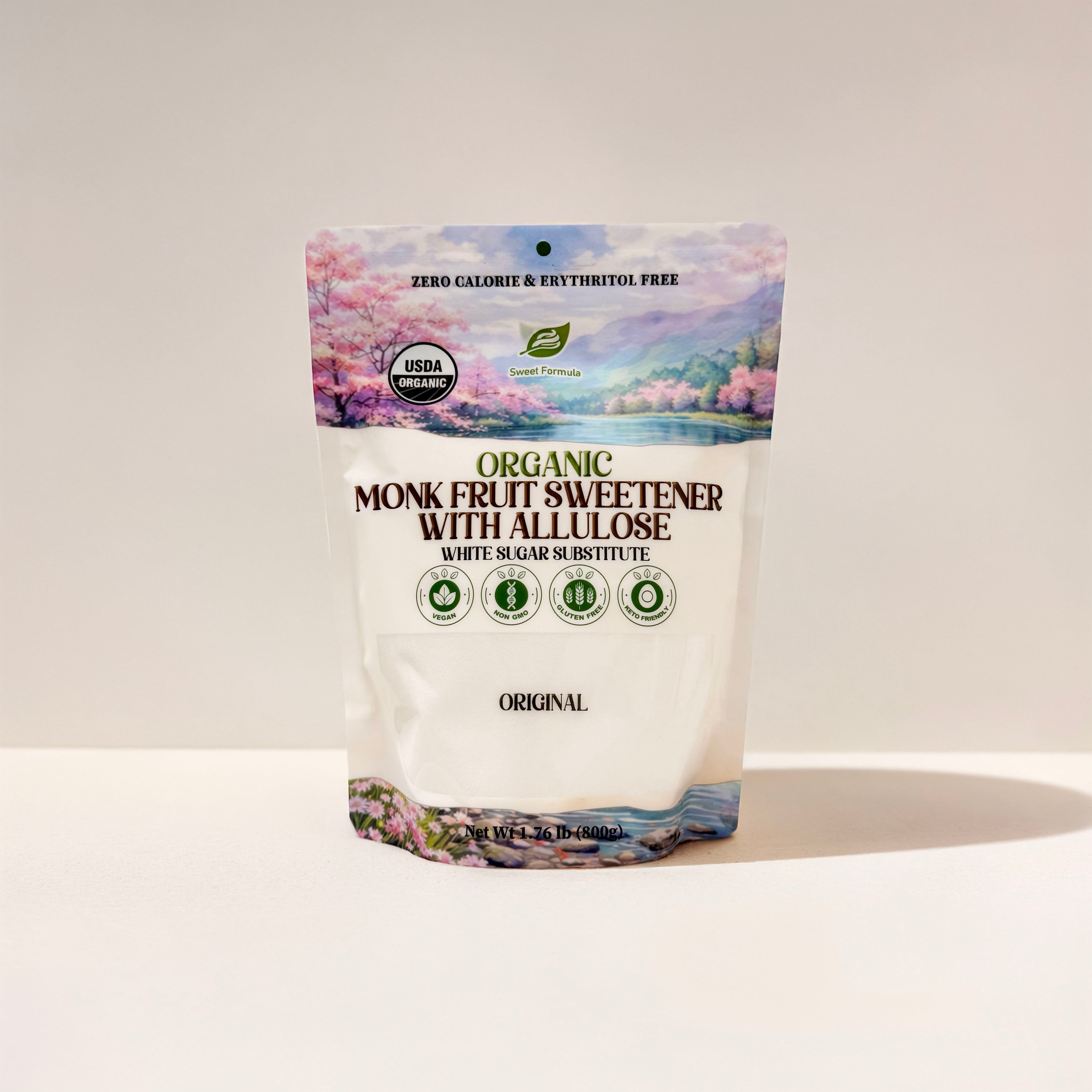 Monk Fruit Sweetener with Allulose Original